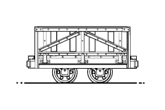 WA100 Open Wagon Dwg